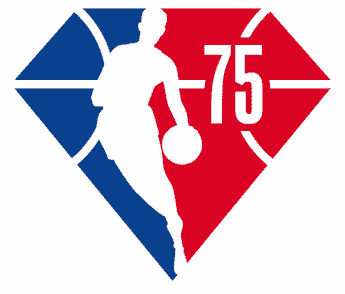 NBA 75th anniversary logo