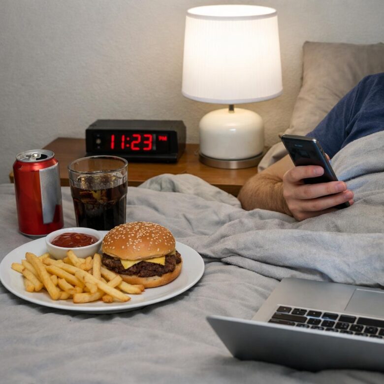 How Food, Light, and Screen Time Can Affect Your Sleep